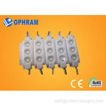3 Chips 1.2 Watt Warm White 5730 SMD LED Module with White